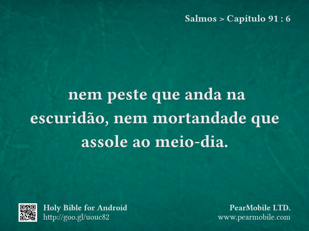 Salmos, Capítulo 91:6